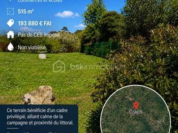 Vente de terrain Crach 56