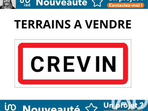 Vente Terrain 385 m&sup2;Crevin