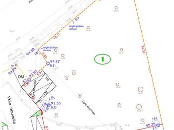 Vente Terrain 710 m&sup2;Crevin