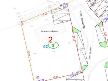 Vente Terrain 400 m&sup2;Crevin
