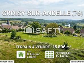 Vente Terrain 15806 m&sup2;Croisy-sur-Andelle