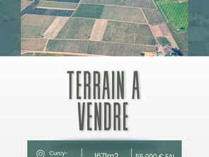 Vente Terrain 1671 m&sup2;Curcy-sur-Orne