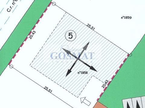 Vente de terrain