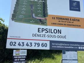 Vente Terrain 776 m&sup2;Dénezé-sous-Doué
