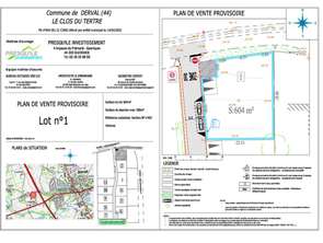 Vente Terrain 604 m&sup2;Derval