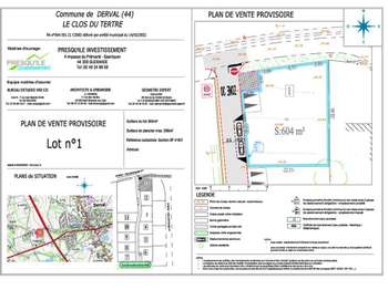 Vente de terrain Derval 44