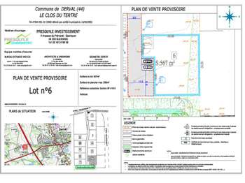 Vente de terrain Derval 44