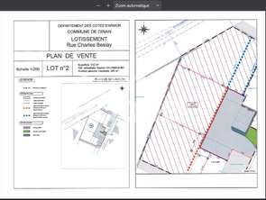 Vente Terrain 312 m&sup2;Dinan