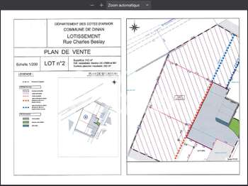 Vente de terrain Dinan 22