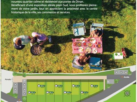 Vente de terrain Dinan 22