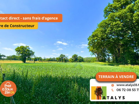 Vente de terrain Dingé 35