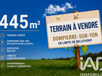 Vente de terrain Dompierre-sur-Yon 85