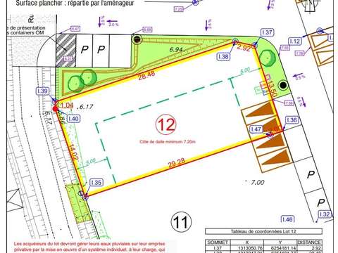 Vente de terrain Donges 44