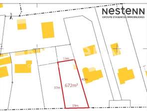 Vente Terrain 672 m&sup2;Donges