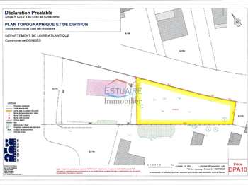 Vente Terrain 593 m&sup2;Donges