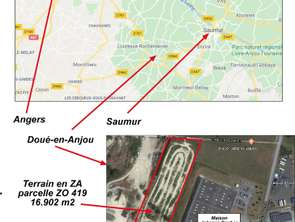 Vente Terrain 16902 m&sup2;Doué-en-Anjou