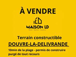 Vente Terrain 313 m&sup2;Douvres-la-Délivrande