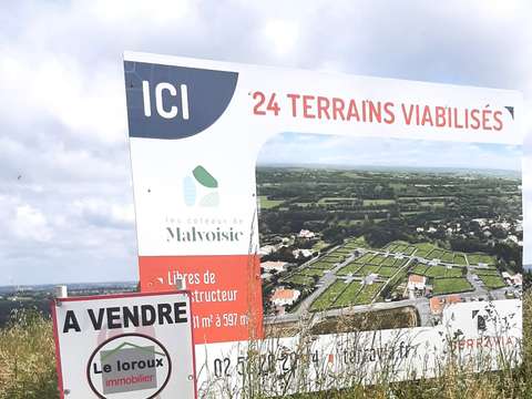 Vente de terrain
