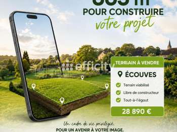 Vente Terrain 863 m&sup2;Ecouves
