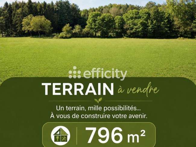 Terrain 796 m² · à Écouves · 796 m² · 28 472 €