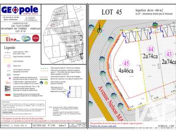 Vente de terrain