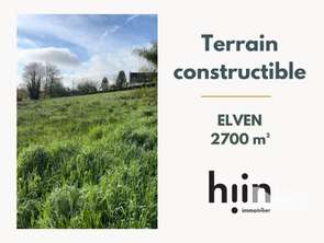 Vente Terrain 2700 m&sup2;Elven