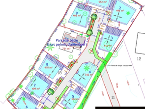 Vente Terrain 496 m&sup2;Elven