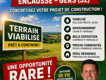 Vente Terrain 1000 m&sup2;Encausse