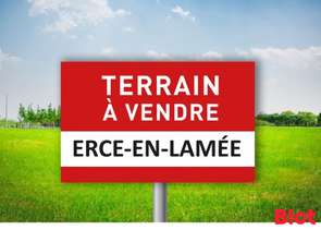 Vente Terrain 1051 m&sup2;Ercé-en-Lamée