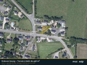Vente Terrain 456 m&sup2;Erdeven