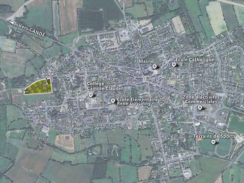 Vente de terrain Erdre-en-Anjou 49