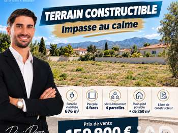 Vente Terrain 676 m&sup2;Espira-de-l'Agly
