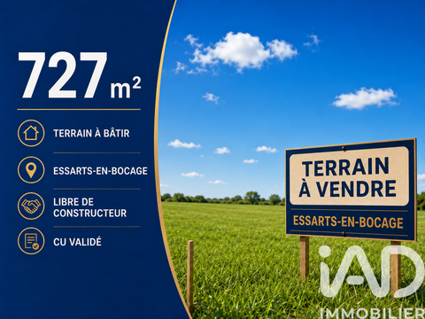 Vente de terrain Essarts-en-Bocage 85