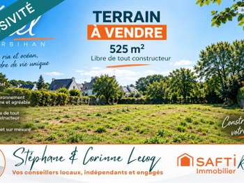 Vente Terrain 525 m&sup2;Étel