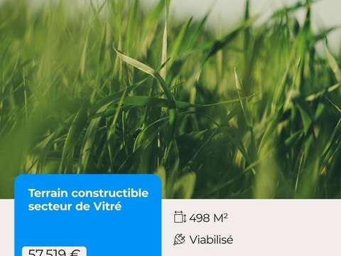 Vente de terrain Étrelles 35