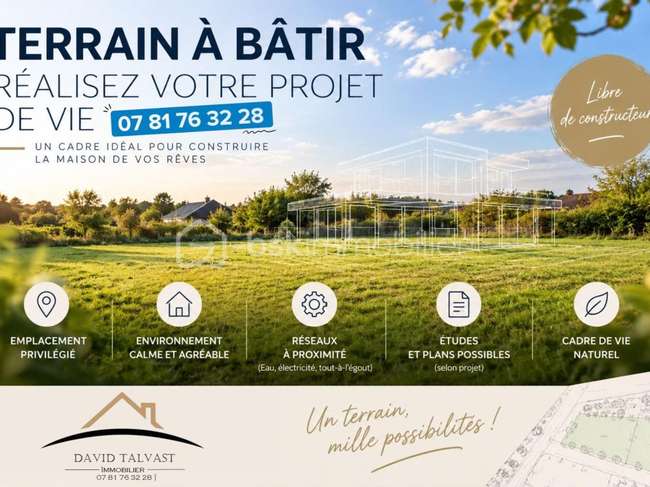 Terrain 749 m² · à Évrecy · 749 m² · 69 000 €