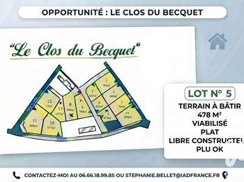 Vente de terrain Fauville-en-Caux 76