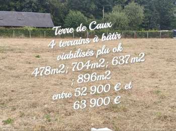 Vente Terrain 478 m&sup2;Fauville-en-Caux