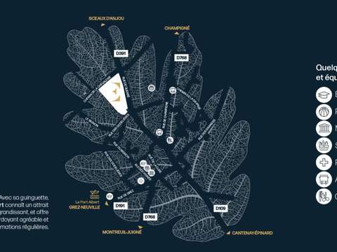 Vente de terrain Feneu 49