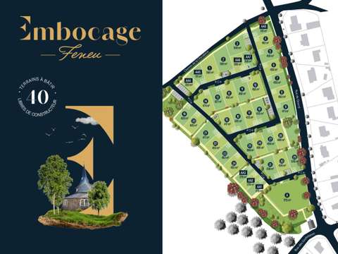 Vente de terrain Feneu 49