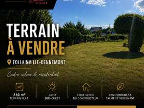 Vente Terrain 360 m&sup2;Follainville-Dennemont
