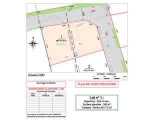 Vente de terrain