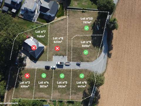Vente de terrain