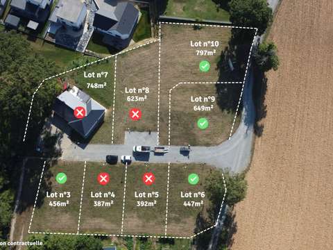 Vente de terrain