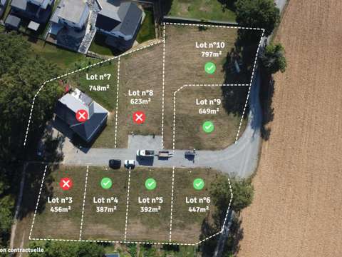 Vente de terrain