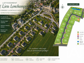 Vente Terrain 474 m&sup2;Formigny-la-Bataille