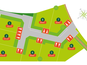 Vente Terrain 412 m&sup2;Fréhel
