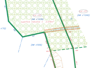 Vente Terrain 2399 m&sup2;Fréjus