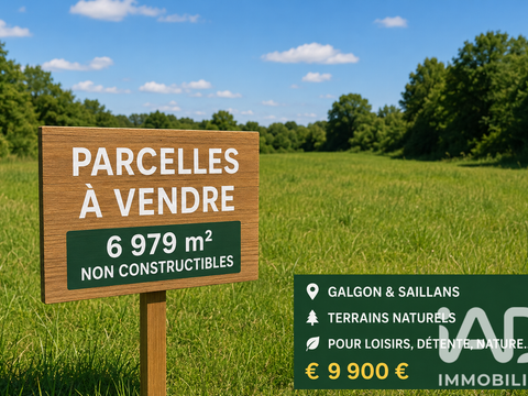 Vente de terrain Galgon 33