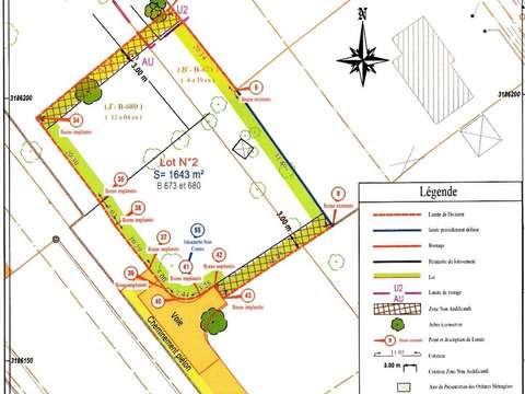 Vente de terrain